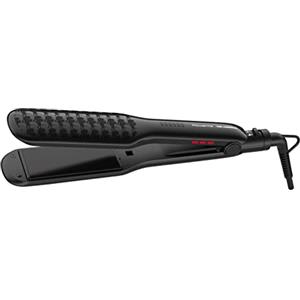 Rowenta x KARL LAGERFELD Extra Liss Piastra per Capelli, Superficie Larga, 6 Temperature, Riscaldamento Rapido, Rivestimento in Cheratina, Nero, SF411L