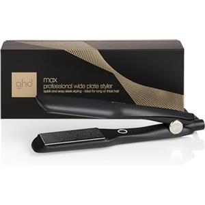 ghd Max Styler Piastra per Capelli con Lamelle Ampie, Nera