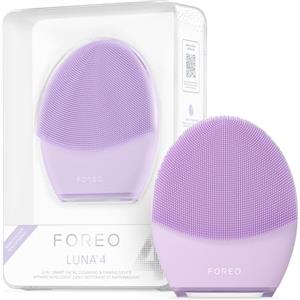 FOREO LUNA 4, spazzola detergente viso, Massaggio viso rassodante, Spazzola viso anti-age, Favorisce l'assorbimento delle formule di skincare, Pulizia viso semplice, Sensitive Skin