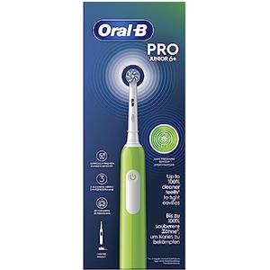 Oral-B Spazzolino Elettrico Ricaricabile Pro Junior Verde, Da 6 Anni In Su. 1 Spazzolino