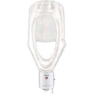 Valera, Swiss Ionic Comfort 513.01, Casco-Asciugacapelli per Volume e Tenuta, Ergonomico, con 3 Regolazioni di Temperatura, Funzione per Aria Tiepida, Ionizzatore, Cavo 3m, Custodia, 600 W, Bianco