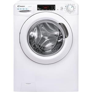 Candy Smart CSS 129TW3-11 Lavatrice a carica frontale, 9KG, Classe C, 1200 giri, Start Delay, 16 programmi, 52x85x60 cm, Bianco