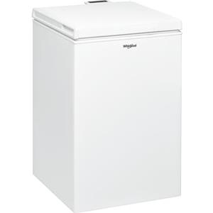 Whirlpool WHS 1022 3 - Congelatore A Pozzetto 99 Litri Classe Energetica E. Congelatore A Pozzetto Piccolo, Dimensioni: 86x52,7x56,9cm, Ideale Per Famiglie Piccole.