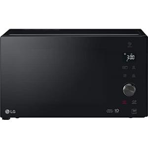 LG MH7265DPS Forno Microonde Smart Inverter con Grill al Quarzo, 32 Litri, 1200 W, Programmi Automatici, Livelli di Potenza Regolabili, Piatto Microonde Crispy Incluso - Nero 30.7 x 54.4 x 44.1cm