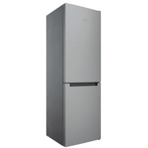 Indesit INFC8 TA23X Frigorifero combinato a libera installazione, COMBI 60 NF, Capacità 231 litri (F)+104 litri (C), classe D, colore Inox, altezza 1.91 m, Total No Frost