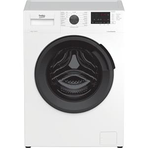 Beko - AMTX91482AI-IT - Lavatrice 9kg, Classe A, 1400giri, Inverter, Display digit, Vapore SteamCure, Dimensioni AxLxP: 84x60x64 cm