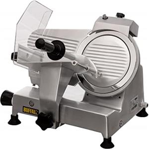 Buffalo affettatrice 220 mm cibo elettrico lama cutter commerciale ristorante