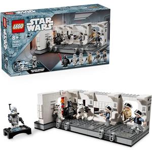 LEGO Star Wars Imbarco sulla Tantive IV, Giochi per Bambini e Bambine da 8 Anni in su, Modellino da Costruire del Corridoio dell'Astronave Giocattolo con Darth Vader e Stormtrooper, Idea Regalo 75387