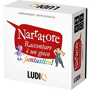 Ludic Narratore Raccontare È Un Gioco Fantastico It27422 Gioco Di Società Per La Famiglia Per 2-6 Giocatori Made In Italy