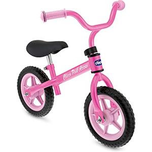 Chicco, Pink Arrow Bicicletta Senza Pedali, Bici Senza Pedali Balance Bike per l'Equilibrio, con Manubrio e Sellino Regolabili, Max 25 Kg, Rosa, Giochi Bambini 2-5 Anni