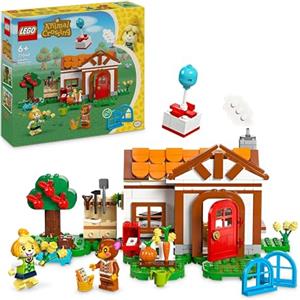 LEGO Animal Crossing Benvenuta, Fuffi! Casa Giocattolo da Costruire, Giochi Creativi per Bambini e Bambine da 6 Anni con 2 Personaggi di Animali della Serie di Videogiochi, Regalo di Compleanno 77049