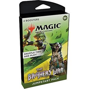 Magic The Gathering Magic: The Gathering The Brothers' War Jumpstart Booster 2-Pack (Versione Inglese)