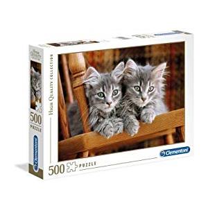 Clementoni - 30545 - High Quality Collection Puzzle - Kittens - 500 Pezzi, puzzle adulti