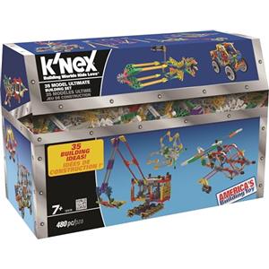 Basic Fun K'NEX 12418 Imagine Set di costruzioni con 35 Modelli, Kit di apprendimento con 480 pezzi, Costruzioni giocattolo per bambini, Costruzioni giocattolo per bambini a partire da 7 anni