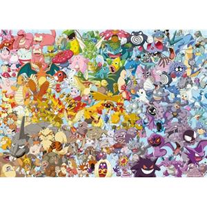 Ravensburger - Puzzle Pokemon Challenge, 1000 Pezzi, Puzzle per Adulti e Ragazzi, Idea Regalo per Lei o Lui, 70x50 cm