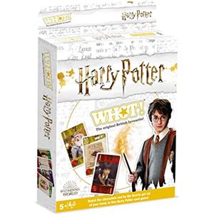 Waddingtons Number 1 Winning Moves - Harry Potter WHOT! Gioco di carte, edizione italiana, gioco di carte per famiglie, 6 anni in su, WM02821-ML1-12