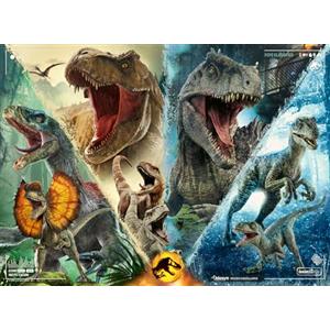 Ravensburger - Puzzle 100 Pezzi XXL Jurassic World, Idea Regalo per Bambini 6+ Anni, Gioco Educativo e Stimolante