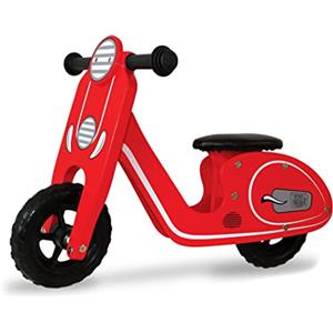 Teorema Giocattoli- Fatto Bici in Legno Senza Pedali Scooter per Bambini, 40595