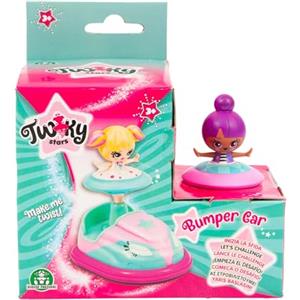 Giochi Preziosi Twiky Star - Bumper Car Set Per Far Volteggiare E Ruotare Le Twiky All'Interno Dell'Autoscontro, Include Mini Doll Twiky Dai Capelli Viola, Per Bambini A Partire Dai 3 Anni