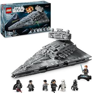 LEGO Star Wars Imperial Star Destroyer, Astronave Giocattolo da Costruire con Minifigure di Darth Vader, Giochi per Bambini e Bambine da 10 Anni, Idea Regalo da Collezione da Una Nuova Speranza 75394