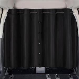 ZATOOTO Tenda Divisoria Auto, Tendine per Camper Rimovibile, per Viaggi, Campeggio, Oscurante, Protezione Solare, Tessuto Scamosciato, 100 x 160 cm