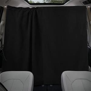 ZATOOTO Tenda Divisoria per Seggiolino Auto, Tendina Parasole in Pelle Scamosciata Spessa, Privacy da Viaggio per Auto da Campeggio Tenda 180 * 100cm (Dimensioni Grandi)