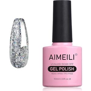 AIMEILI Smalto Semipermanente in Gel UV LED Smalto per Unghie Kit Smalti Semipermanenti Soak off Gel Colori per Manicure - Flash di Esplosione Autunnale e Invernale (649) 10ml