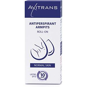 Axitrans Deodorante Antitraspirante Ascelle Extra forte, 20ml - Efficacia fino a 10 giorni - Deodorante Roll On Assorbe il Sudore ed Elimina gli Odori - Deodorante Antiodore Massima Efficacia