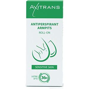 Axitrans Deodorante Antitraspirante Ascelle per Pelli Sensibili, 20ml - Efficacia fino a 36 ore - Deodorante Roll On Assorbe il Sudore ed Elimina gli Odori - Deodorante Antiodore Ascelle Extra Forte