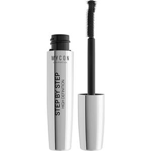 WYCON cosmetics STEP BY STEP MASCARA NERO effetto ventaglio per ciglia super volumizzate