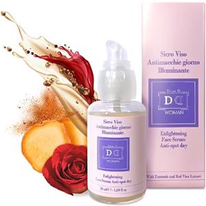 Dear D. Siero Antimacchia Viso Giorno 50 ML | Bio Cosmesi Made in Italy | Siero viso bio ad azione illuminante | Macchie scure schiarite in 2 settimane