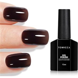 TOMICCA Gelatina UV smalto per unghie 15 ml Tansparent Gel UV LED Soak Off Manicure Gel Lacquer Varnish