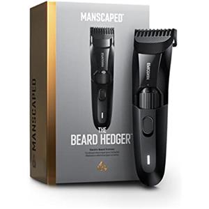 Manscaped Refining The Gentleman Tagliabarba di precisione MANSCAPED® The Beard Hedger®, rotella a 20 lame regolabili in lunghezza, lama in acciaio inossidabile per rifinire i peli del viso, tagliacapelli impermeabile senza fili