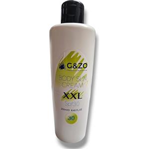 G&ZO Body Sun Cream Spray, protezione contro raggi UVB e UVA crema solare corpo 2 livelli di protezione 30+ 50+ flacone 250ml MADE IN ITALY (250 ml protezione SPF 30+)