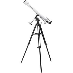 Bresser 4660910 - Telescopio rifrattore Classic 60/900 EQ Sky con accessori, colore: Bianco