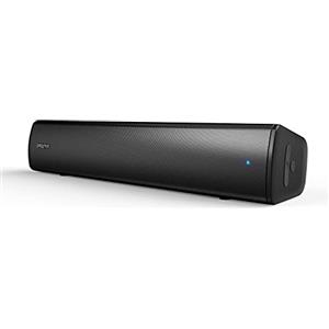 CREATIVE Soundbar USB under-monitor compatta Creative Stage Air V2 per PC, con Bluetooth 5.3, doppio driver e radiatore passivo, fino a 6 ore di riproduzione, compatibile con PS5 e Switch