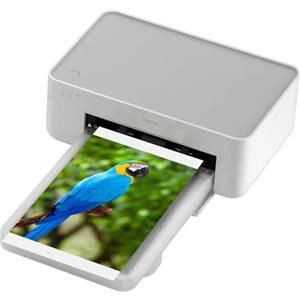 Xiaomi Instant Photo Printer 1S Set, Stampante Wirless ad Alta Precisione, Carta Termica, Risoluzione 300dpi, Compatibile con Apple AirPrint e App Home, Due Formati di carta Fotografica, Bianco