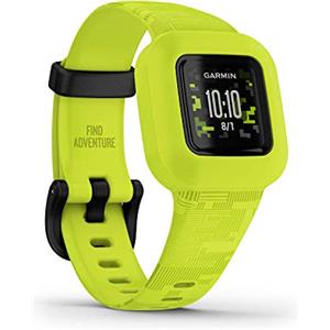 Garmin Vivofit Jr.3 (Camo Green), Orologio e Activity Tracker per Bambini, Display a colori, Passi, Sonno, Cinturino in silicone, App interattiva, Autonomia fino a 1 anno, 4+