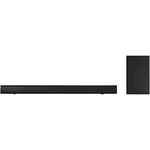 Panasonic SC-HTB150 Soundbar Wireless e tramite Cavo, con Subwoofer Wireless, 2.1 Canali, Altoparlante Soundbar, 100 W di Potenza, Bass Reflex, HDMI, Nero