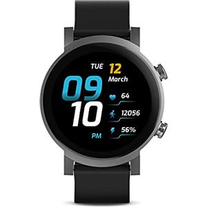 Ticwatch E3 Smartwatch Smartwatch da Uomo Wear os Qualcomm Snapdragon Wear 4100 Platform e Sistema a Doppio Processore Mobvoi gps Cardiofrequenzimetro