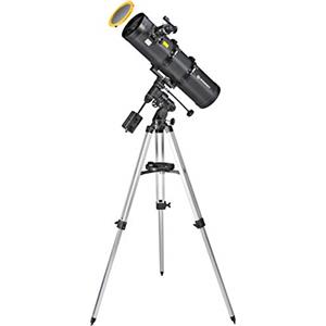 Bresser 4650750 Telescopio Pollux 150/750 Eq3 con Filtro Solare, Nero