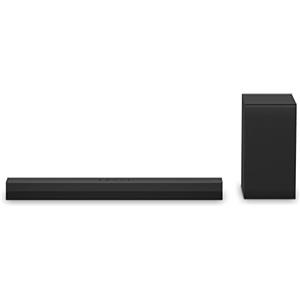 LG S40T Soundbar TV 300W su 2.1 Canali con Subwoofer Wireless, Dolby Digital, DTS, AI Sound Pro, HDMI ARC, Bluetooth, Ingresso Ottico, USB