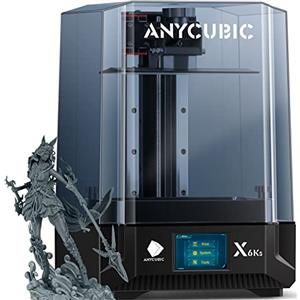 Anycubic Photon Mono X 6Ks Stampante 3D a resina, Schermo Monochrome LCD 6K da 9,1 pollici, Con Matrice LighTurbo Matrix Aggiornata, Grande Volume di Stampa di 195x 122x 200mm