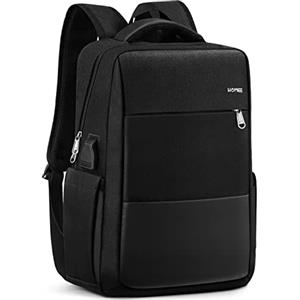 HOMIEE Zaino PC Portatili Borsa PC 15.6 Pollici Zaino Antifurto Impermeabile con Porta USB, Zaino Porta PC per Notebook Computer Lavoro Uomo Donna Zaini per Casual Scuola Viaggio