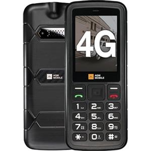 AGM M9 4G Telefono Cellulare per Anziani con Grandi Tasti, Chiamata Rapida e Torcia, Radio Suono Alto, 3 Slots(2 Nano+1SD), Telefono Indistruttibile Schermo da 2,4