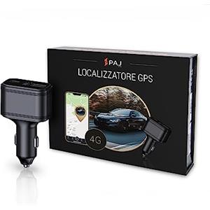 PAJ GPS USB GPS Finder 4G - Mini localizzatore GPS per auto e altri veicoli - Collegamento alla presa accendisigari (12V) - Tracciamento in tempo reale tramite app - Assistenza clienti personalizzata