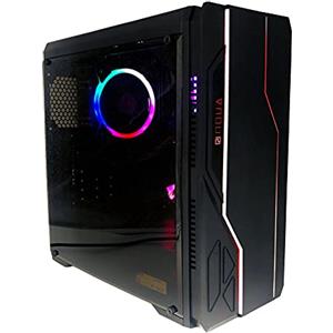 SIMPLETEK PC FISSO COMPUTER DESKTOP TOWER GAMING INTEL CORE I5 3470 QUAD CORE FINO A 3.6 GHZ GRAFICA GIOCO CASE RGB RX 550 AERO RX OC 4GB GDDR5 (RAM 8GB SSD 120GB HDD 1TB)