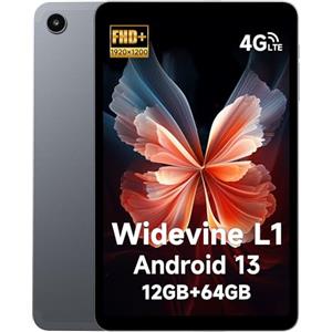 ALLDOCUBE iPlay 50 Mini Tavoletta Android 13, Widevine L1 Tavoletta 8,4Pollici FHD 1920x1200 Incell IPS, 12GB RAM 64GB ROM/TF 512GB, Tavoletta PC Octa-Core, 4G LTE Bluetooth 5.0, GMS/GPS