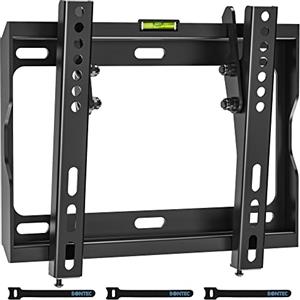 BONTEC Staffa TV per Schermo al Plasma LED/LCD/OLED da 17-45 Pollici, Inclinabile Ultra Sottile Supporto TV Parete, Peso fino a 30 kg, Max VESA 200 x 200 mm