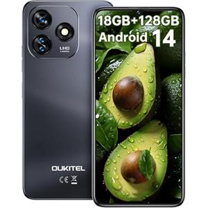 OUKITEL C51 Smartphone Android 14-18GB(6+12) RAM + 128GB ROM(TF 1TB) Octa-Core - 6.8